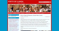 Desktop Screenshot of portodeluanda.maracatu.org.br