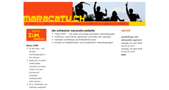 Desktop Screenshot of maracatu.ch