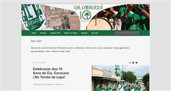 Desktop Screenshot of ciacaracaxa.maracatu.org.br