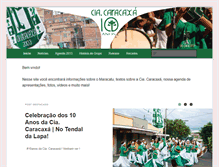 Tablet Screenshot of ciacaracaxa.maracatu.org.br